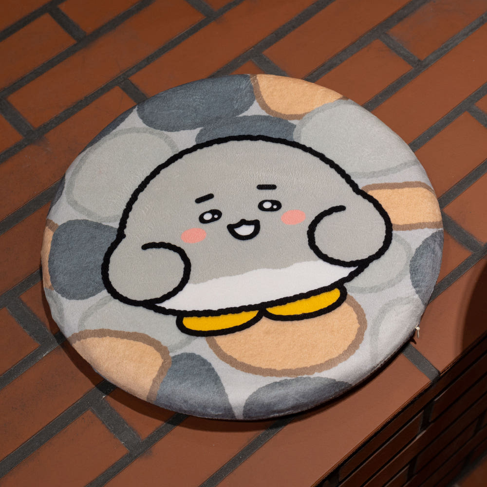 따라멩 돌멩이 쿠션 방석 (돌모랭이)